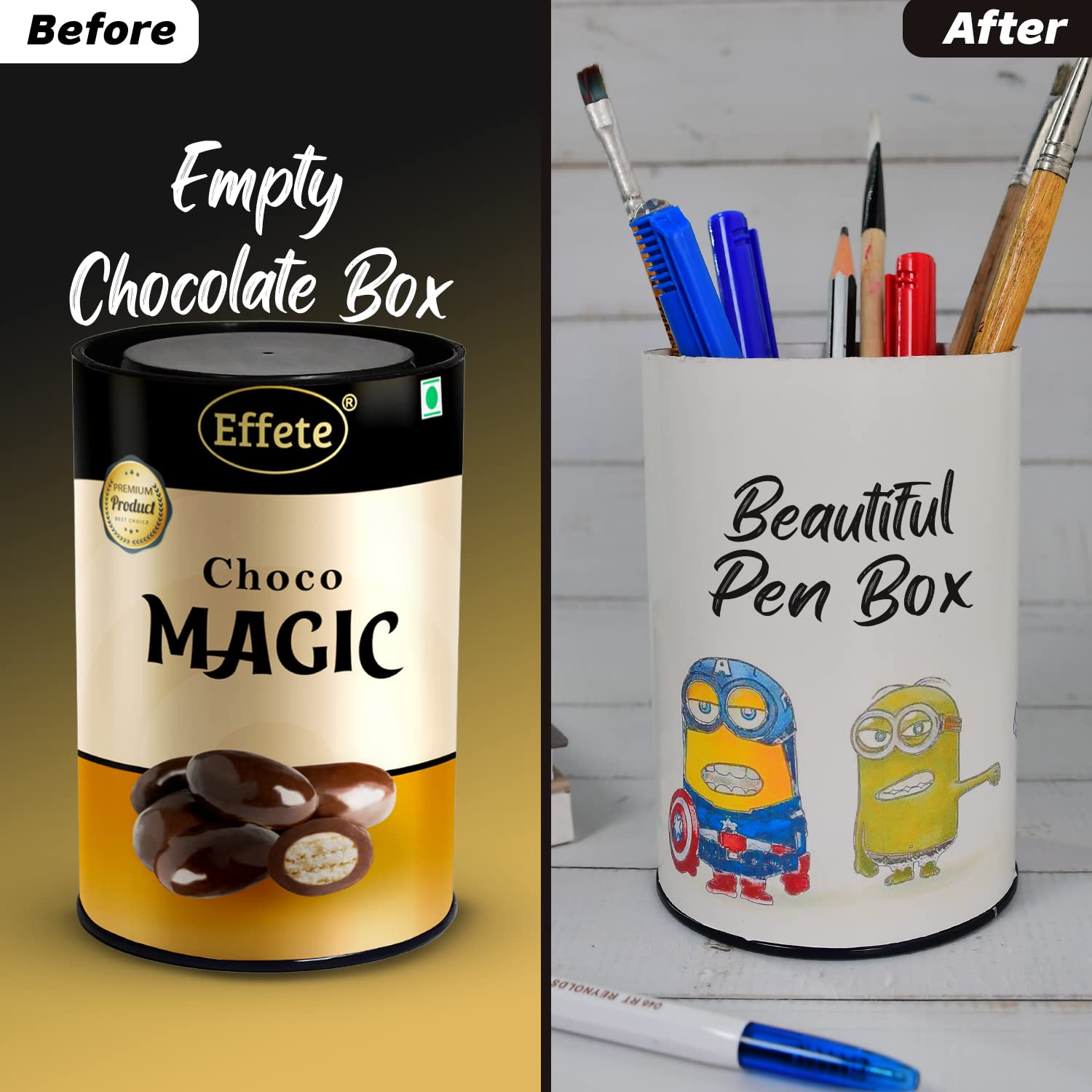 Rakhi (K2_304+313_CM) & Chocolate Magic | Rakhi for brother with gift | Fancy Rakhis for men stylish |rakhi combo for brother | Set of 2 Rakhi | Chocolate|