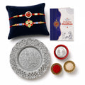 Veera Multicolor Rakhi for Brother & Bhaiya with Pooja Thali - Raksha | Pack of 6