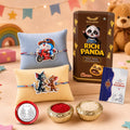 Kids Cat Mouse with Rakhi for Brother with Choco Cream Biscuit 60gm, Pack of 6