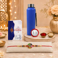 Round Multicolor Rakhi for Brother & Bhaiya with Stainless Steel | Pack of 5
