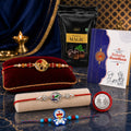 Cartoon Character Rakhi for Brother with Choco Magic Pouch, Roli Tikka, Pack of 7
