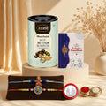Khatu Shyam Rakhi Combo with Chocolate & Pooja Set for Raksha Bandhan