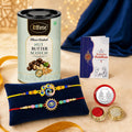 Evil Eye Bird Rakhi Combo – Raksha Bandhan Gift with Choco Butterscotch