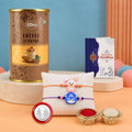Bunny Rakhi for Brother with Coffee Almond 96gm, Roli Tikka & Card, Pack of 6