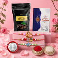 Krishna Radha Rakhi Combo – Raksha Bandhan Gift Set
