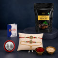 Rakhi for Brother & Bhaiya with Chocolate Magic - Raksha Bandhan Gift, Pack of 5