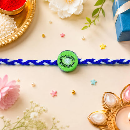 Lollipop Rakhi for Brother with Biscuit 60gm - Raksha Bandhan Gift Set, Pack of 7