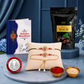 Rakhi for Brother with Chocolate Magic Pouch - Rakshabandhan Gift Set, Pack of 5