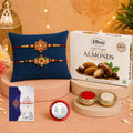 Flower Rakhi for Brother with Chocolate 32gm - Rakshabandhan Gift Set, Pack of 6