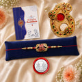 Raksha Bandhan Pooja Thali – Festive Rakhi Gift Hamper for Brother