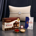 Turtle Rakhi for Brother with Chocolate 96gm - Rakshabandhan Gift Set, Pack of 5