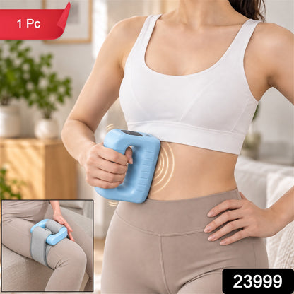 Electric Ring Massager with Soft Adjustable Strap and USB Cable for Relaxation