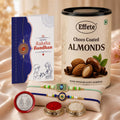 Evil Eye Rakhi Combo Raksha Bandhan Gift with Choco Almonds 96gm Pack of 5