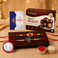 Rakhi with Chocolate for Brother - Raksha Bandhan Combo Set