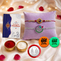 Rakhi with Fridge Magnet for Brother Raksha Bandhan Gift Set