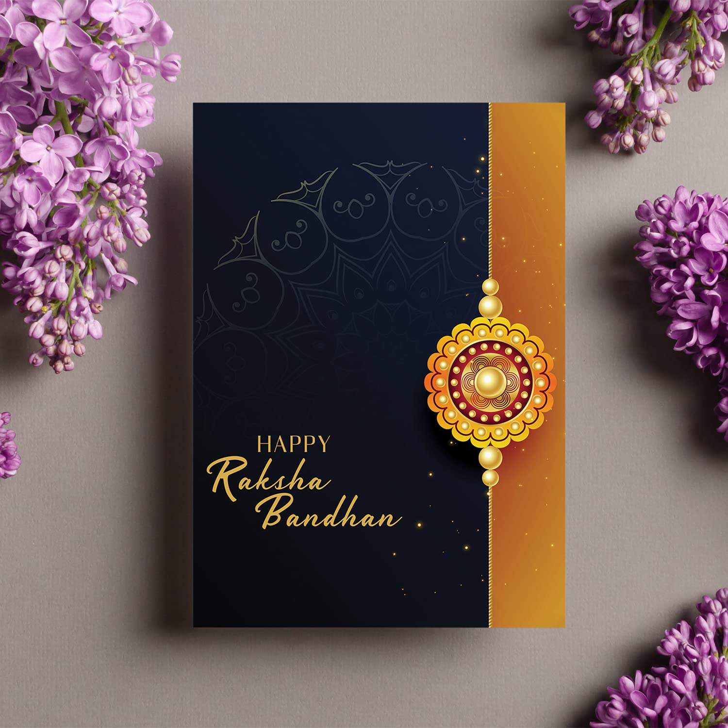 (K2_429+430_EM) Rakhi Combo with Chocolate Magic | Rakhi for brother with gift | Fancy Rakhis for men stylish |rakhi combo for brother | Set of 2 Rakhi | Chocolate |