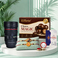 Rakhi for Brother with Chocolate & Coffee Mug - Rakshabandhan Gift Set, Pack of 7