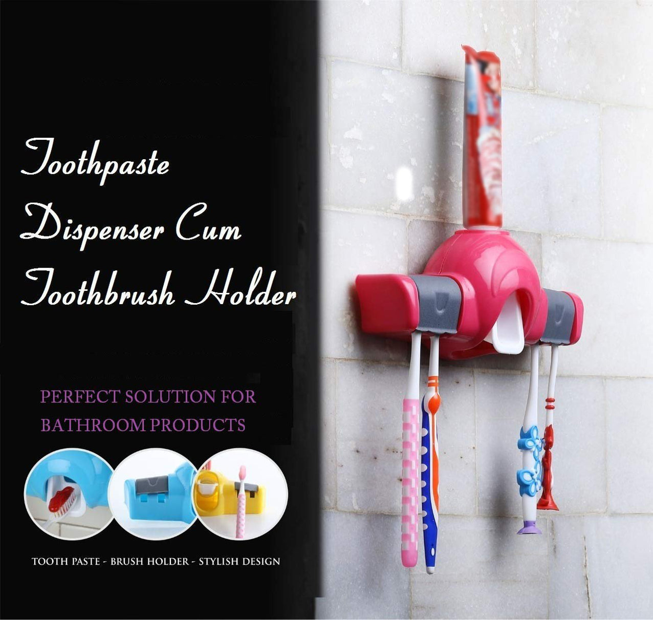Shop Automatic Toothpaste Squeezer Dispenser | DeoDap