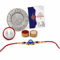 Kids Multicolor Rakhi for Brother & Bhaiya with Pooja Thali - Raksha | Pack of 5