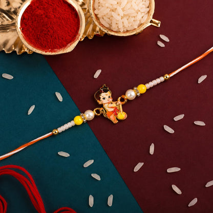 Rakhi for Brother with Chocolate 32gm - Raksha Bandhan Gift Set, Pack of 7