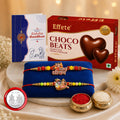 Raksha Bandhan Rakhi Combo – Divine Deities & Chocolate Gift Pack