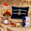 Designer Elegant Multicolor Peacock Feather & Cartoon Character Rakhi | Pack of 6