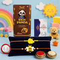Fruit Rakhi for Brother with Biscuit 60gm - Raksha Bandhan Gift Set, Pack of 6