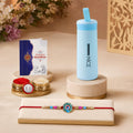Dancing Peacock Multicolor Rakhi for Brother & Bhaiya with Kids Water | Pack of 5