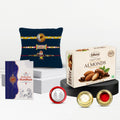 Brother Special Festive Rakhi for Brother with Chocolate Almonds 32gm, Pack of 7