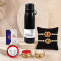 Designer Elegant Multicolor Floral & Flower Rakhi Combo for Bhai | Pack of 6