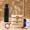 Multicolor Shiva Trishul & Bharat Tiranga Rakhi Combo for Brother | Pack of 6