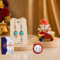 Designer Auspicious Multicolor Lumba Rakhi Combo for Brother Bhaiya | Pack of 5
