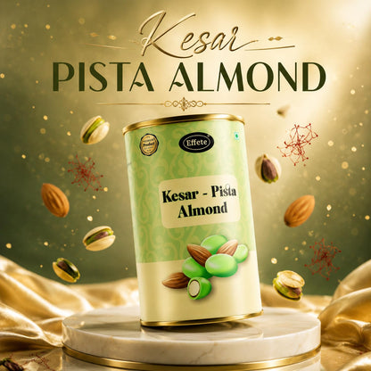 Round Rakhi for Brother with Kesar-Pista Almond 96gm, Coin & Card, Pack of 5