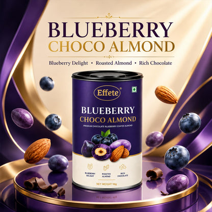 Food Rakhi for Brother with Blueberry Almond 96gm, Roli Tikka & Card, Pack of 5