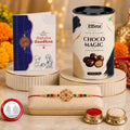 Rakhi with Chocolate for Brother – Festive Floral Gift Combo