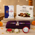 Krishna Rakhi Combo Raksha Bandhan Gift with Choco Almonds