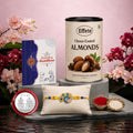 Bird Rakhi Combo – Raksha Bandhan Gift Pack with Choco Almonds