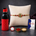Peacock Multicolor Rakhi for Brother & Bhaiya with Sports Water | Pack of 5