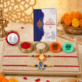 Raksha Bandhan Gift Set for Brother – Rakhi & Fridge Magnet Combo