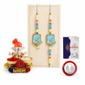 Designer Ethnic Multicolor Lumba Rakhi Combo for Brother Bhaiya Bhai | Pack of 5