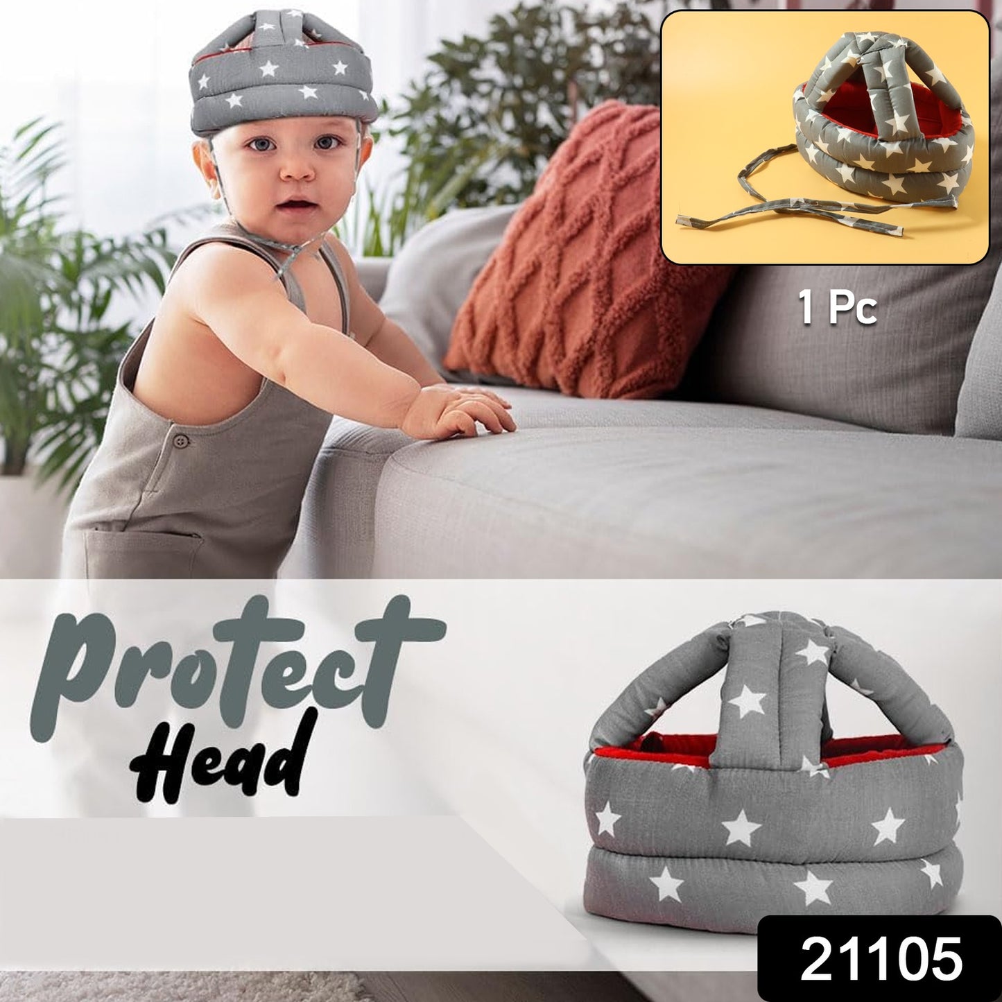 Infant Safety Helmet for Head Protection