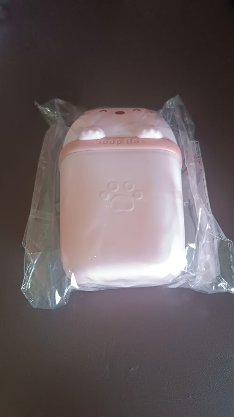 Cute Bear Shaped Soap Case (1 Pc)