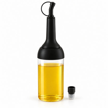 Plastic Oil Dispenser Bottle with Long Pouring Spout (500 ml, 1 Pc)