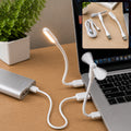 Portable USB Fan Set – Mini Fan, LED Light & Cable | Indo Glow