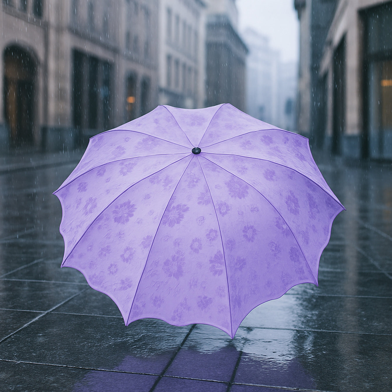 Magic Umbrella for Kids & Adults | Water-Activated Color Changing Umbrella with Floral Design, Rain Umbrella with Colorful Pattern Reveal, Fun Gift for Children, Outdoor & Travel Use - Image 1