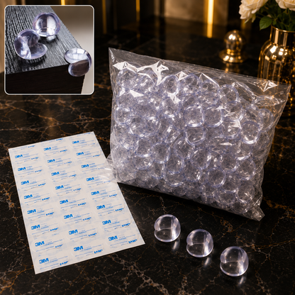 Baby Safety Corner Protectors – 200 Pc High-Adhesive | Mini Safy