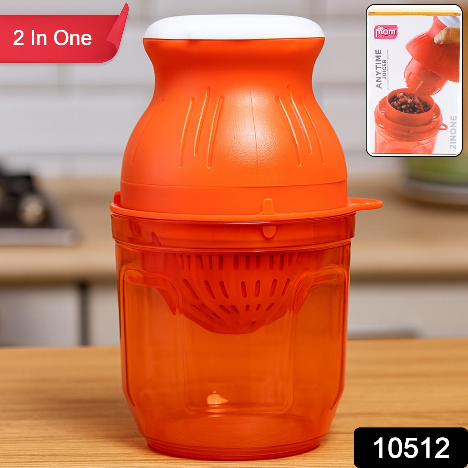 Supermom Handheld Anytime Manual Juicer (1 Pc)