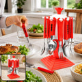 Stainless Steel Cutlery Set – 24-Piece with Stand | Serve Stellar