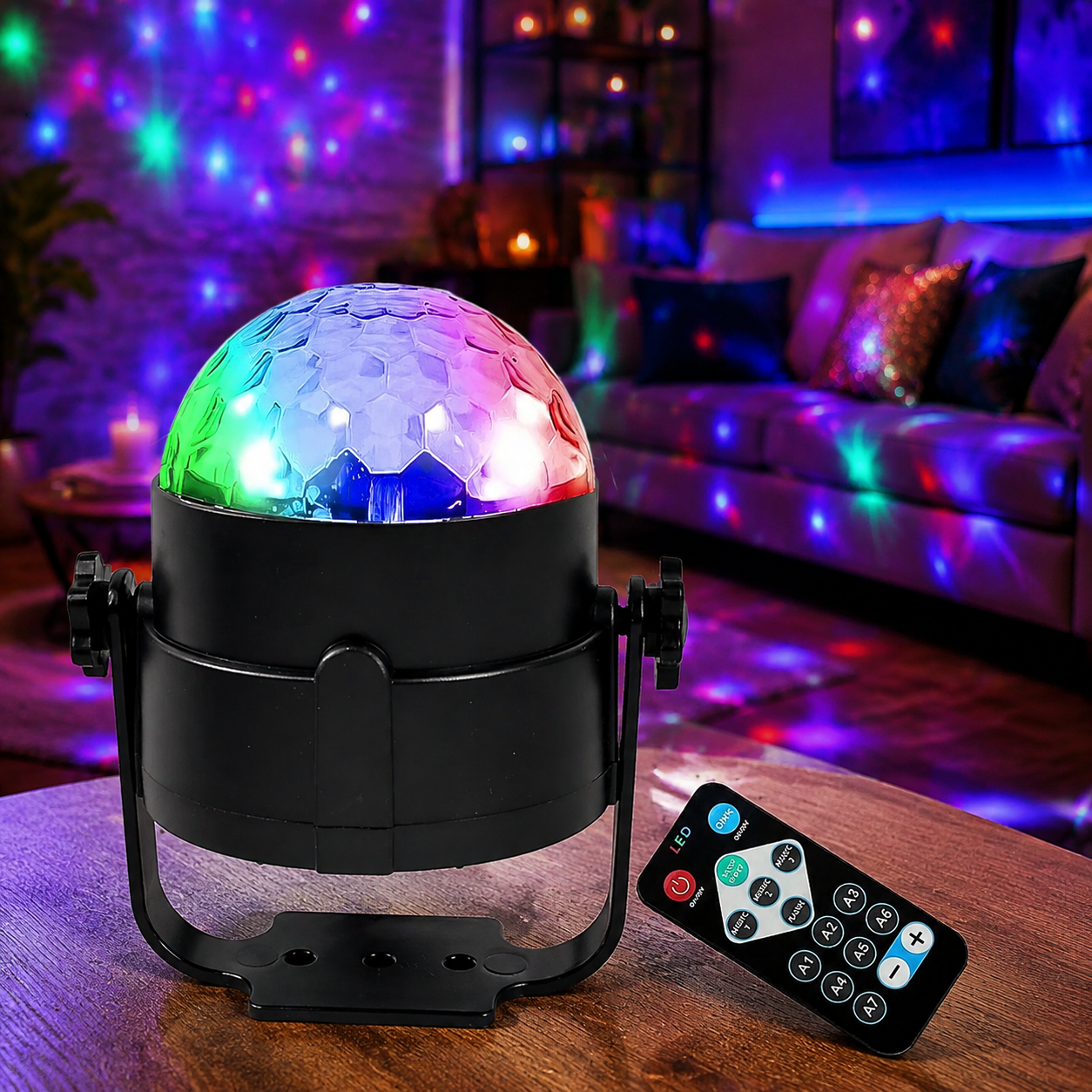 Disco Ball Light – USB DJ Stage Lamp for Parties | Indo Glow