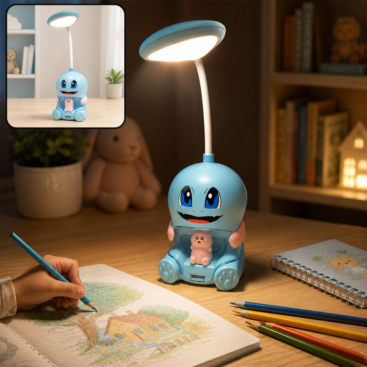 Cartoon LED Desk Lamp – Eye Protection, USB Charging | Deskrova
